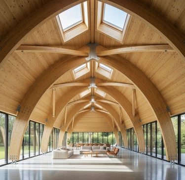 Architecture-interieure-charpente-lamelle-colle-courbee-orleans