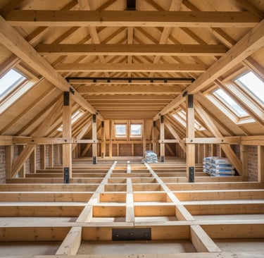 Combles-amenages-apres-renforcement-charpente-bois-orleans