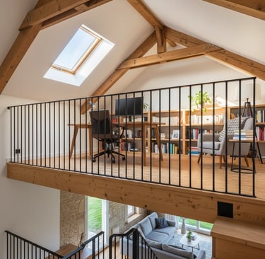 Mezzanine-bois-amenagee-bureau-coin-lecture-orleans