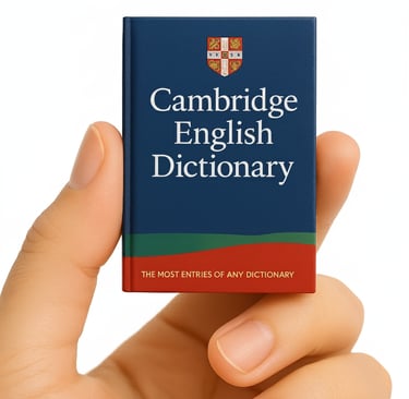 Traducción Inglés Español Cambridge English Dictionary