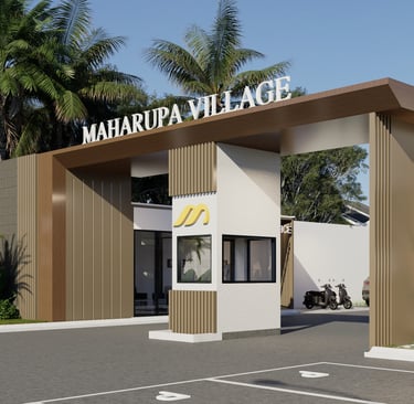 Gerbang Maharupa Village Medan one gate system