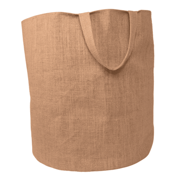 Reusable eco-friendly jute laundry bag ideal for daily home and hotel use