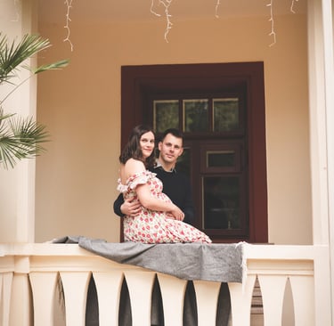 Nėščiosios fotosesija gamtoje