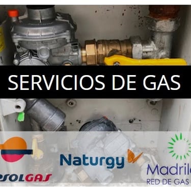 Servicios de gas