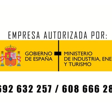 Empresa autorizada por industria SegonSat Instalador gas