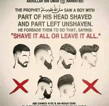 No fancy hair cuts allowed
