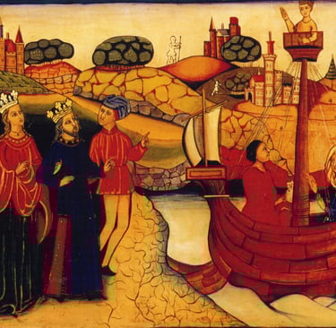 Adiós a los Reyes. 56 x 68 cm. 900 euros