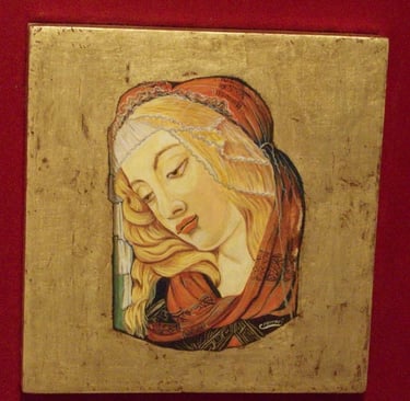 Madonna. 67 x 68 cm. 1500 euros