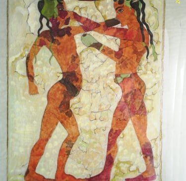 Niños boxeadores. 75 x 83 cm. 1500 euros