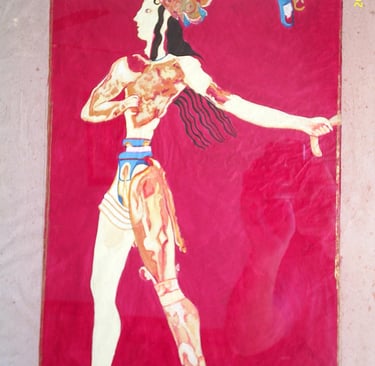 Príncipe de los Lirios. 62 x 77 cm. 1250 euros