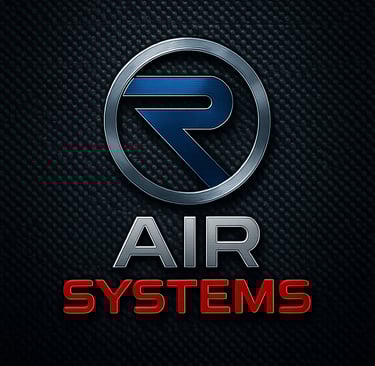 a logo for a company that is selling air systems