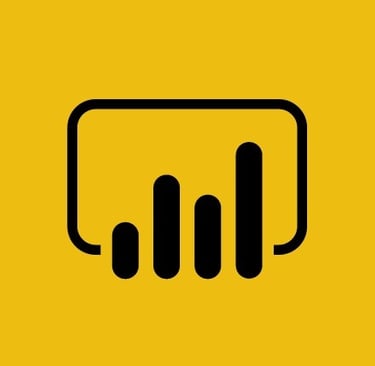Dashboard tools icon: Power BI and Tableau for creating interactive data reports and dashboards