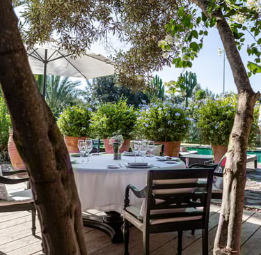 restaurant villa blanche agadir vibes