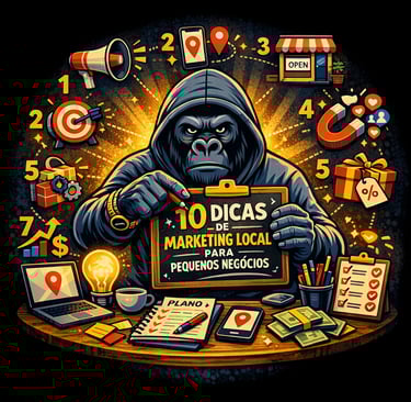 Marketing local para pequenos negócios 