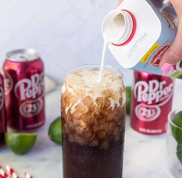 dr pepper dirty soda