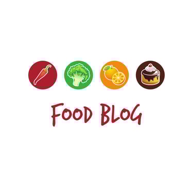 food blog logo