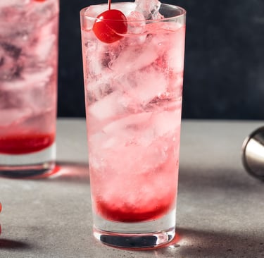 pink dirty soda