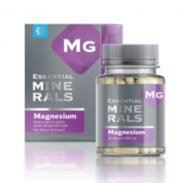 Essential Minerals MAGNESIUM #500629 Sağlık Essential Minerals Magnezyum ve Bitkiler İçeren Takviye
