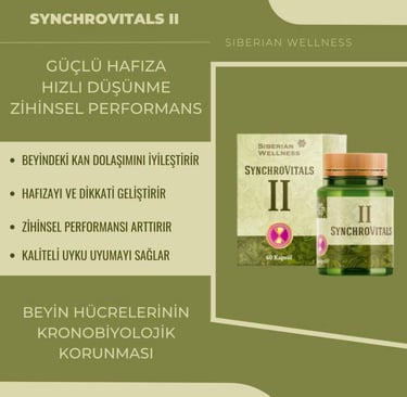 Siberian Wellness SYNCHROVITALS II