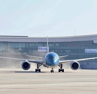 Chiếc máy bay thương mại đầu tiên hạ cánh tại Cảng hàng không quốc tế Long Thành