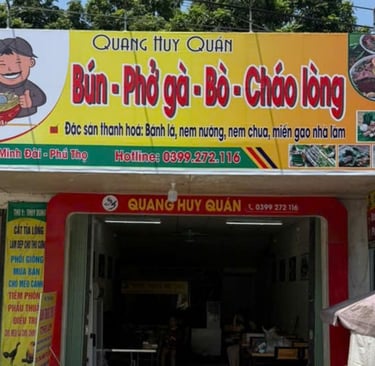 bún phở quang huy quán