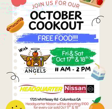 October 2025 Cookout Event - Headquarter Nissan