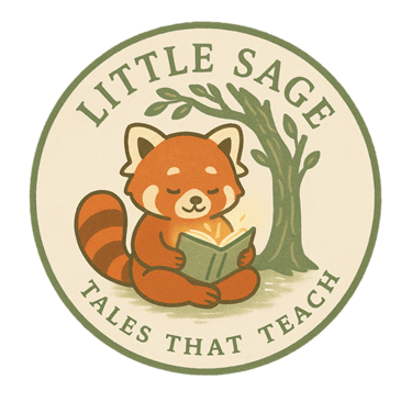 Little Sage Media Logo - Children's Picture Books teaching philosophy to children ages 3-7