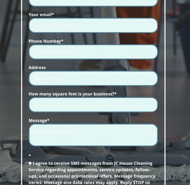 Get a free commercial cleaning quote form for professional janitorial services.