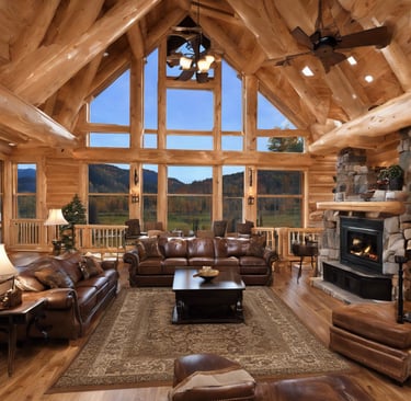 Bright living room with modern inventory