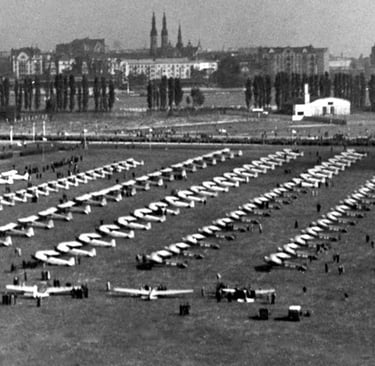126 aircraft at Mokotow Airport, Warsaw, on 26 September 1937