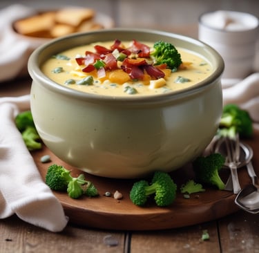 Potato, Bacon, & Broccoli Soup