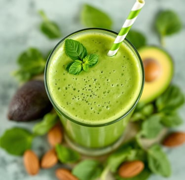 Green Energy Boost Smoothie.