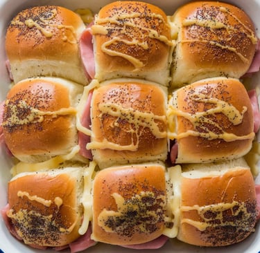 Ham and Cheese Sliders