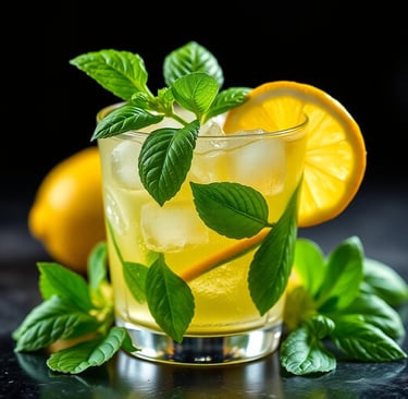 Lemon Basil Cooler