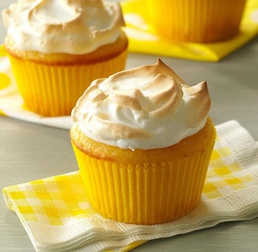 lemon meringue breakfast muffins