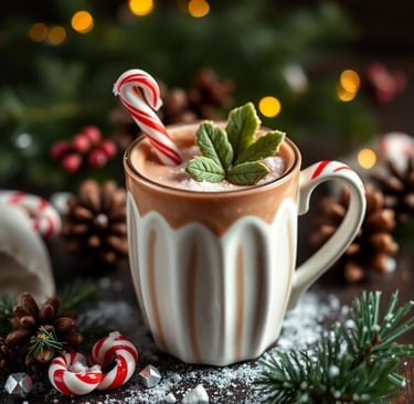 Peppermint Hot Chocolate