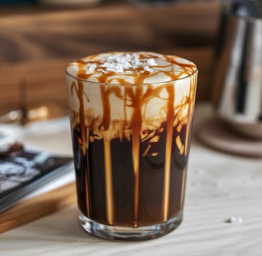 Salted Caramel Cold Foam Cold Brew