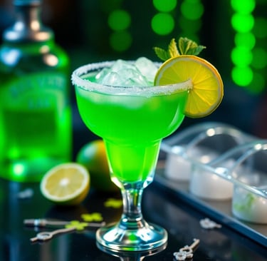St. Patrick's Day Drink Shamrockarita