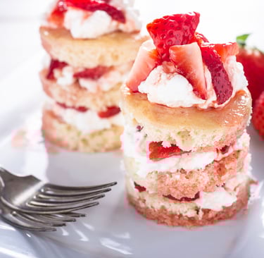 Strawberry Shortcake Parfaits