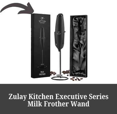 Zulay Kitchen Executive Series Milk Frother Wand