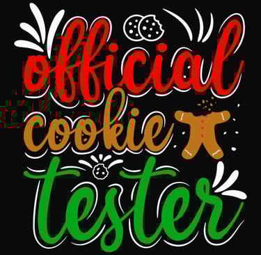a cookie cookie tester with a gingerbread cookie