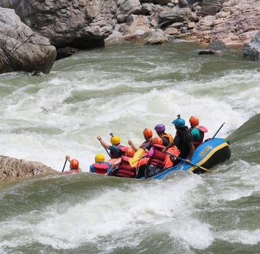 Whitewater Rafting with GRG in Nepal