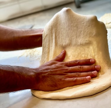 Pizza catering action