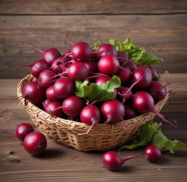 Close-up of fresh tomatoes and cucumbers in a bright market setting