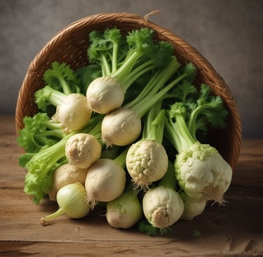 Colorful bell peppers and eggplants neatly arranged in a rustic basket