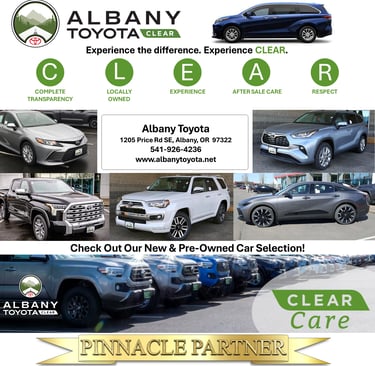 Albany Toyota Copywrite/Ad