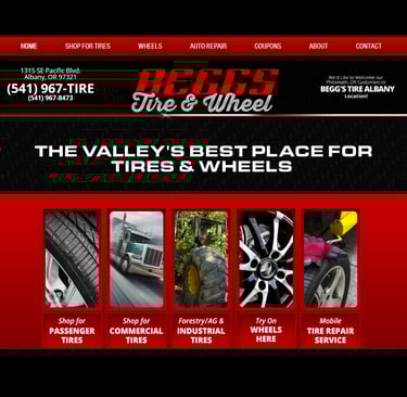 Beggs Tires Copywrite/Ad