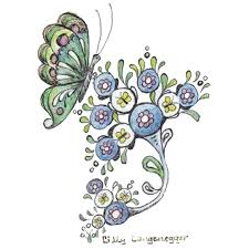 a butterfly butterfly tattoo design