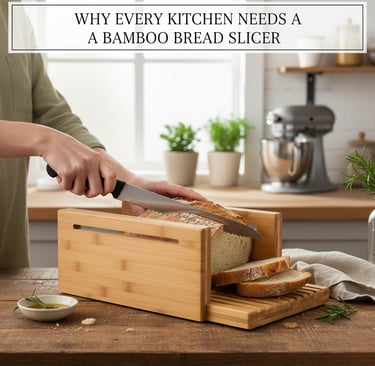 Why Every Kitchen Needs a Bamboo Bread Slicer