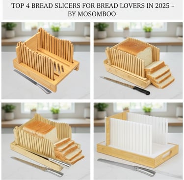 Top 4 Bread Slicers for Bread Lovers in 2025 – By Mosomboo